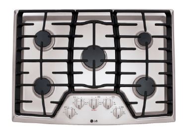 36 Inch Wide Gas Cooktop with SuperBoil™