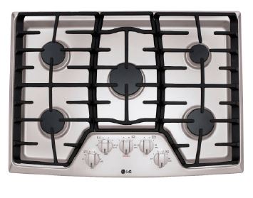 30 Inch Wide Gas Cooktop with SuperBoil™